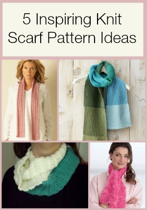 5 Inspiring Knit Scarf Pattern Ideas | FaveCrafts.com